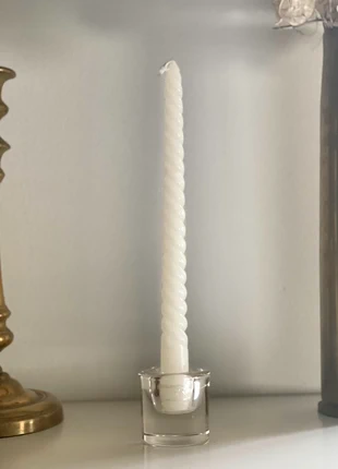 Joli bougeoir cylindrique en verre aux lignes épurées , brand: Vintage, condition: Very good, €6.00, €7.00 includes Buyer Protection Pro