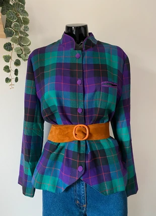 Magnifique blouse à carreaux t.36 faite main vintage, brand: Fait Main, condizioni: Ottime, taglia: S / IT 40 / EU 36, €22.00, €23.80 include la Protezione acquisti Pro