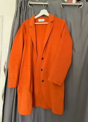 Manteau orange ZAPA, merk: ZAPA, staat: Heel goed, maat: M / 38 / 10, € 28,50, € 30,63 inclusief Kopersbescherming