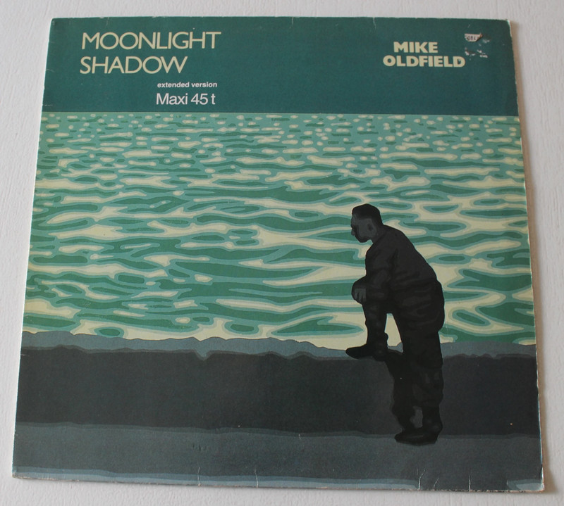 Mike Oldfield, moonlight shadow - extended version , Maxi Vinyl