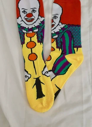 Chaussettes clown, marque: film horreur, état: Neuf sans étiquette, taille: M | 39–42, 5,00 €, 5,95 € Protection acheteurs incluse