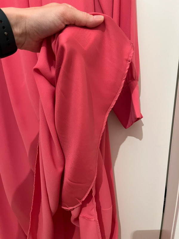Vestito rosa shocking  eu 38 h&m modello impero 3