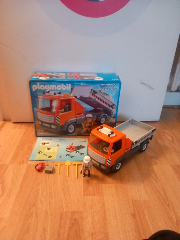 Camion playmobil chantier city action 6861