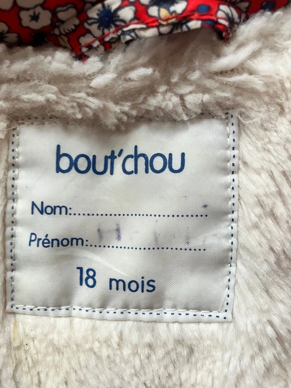 Manteau hiver chaud fille 18mois Bout’chou - photo numéro 7