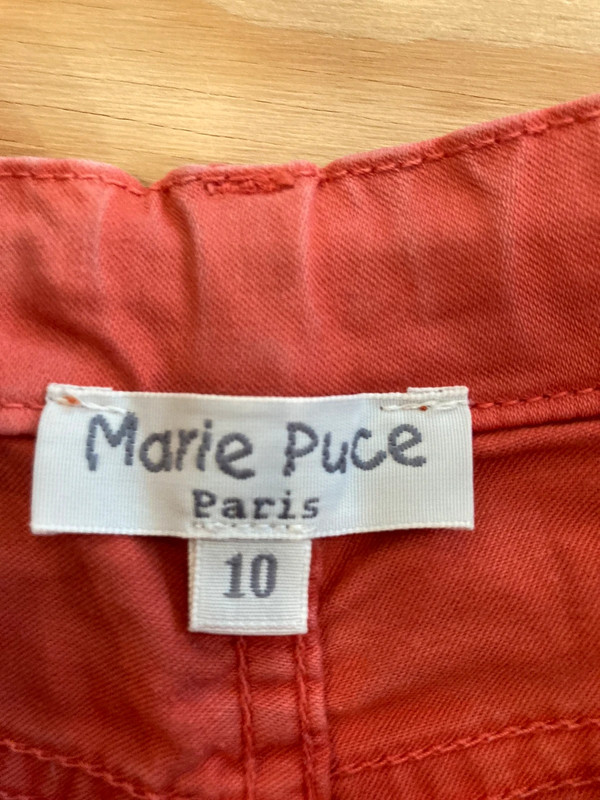 Marie Puce red bermuda 3