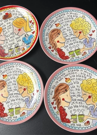 Blond Amsterdam gebaksbordjes, merk: Blond Amsterdam, staat: Heel goed, € 11,50, € 12,78 inclusief Kopersbescherming