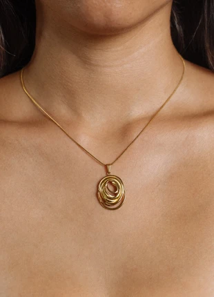 Vintage Kette gold, brand: sonaura, condizioni: Nuovo con cartellino, €15.00, €16.45 include la Protezione acquisti