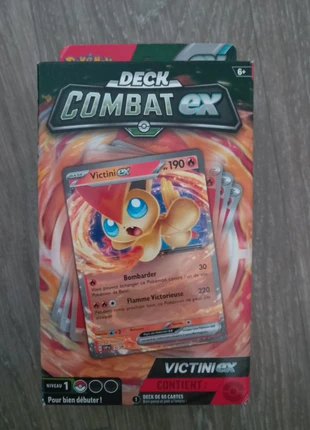 Deck Combat EX Pokémon - Victini ex -, merk: Pokémon, staat: Heel goed, € 10,00, € 11,20 inclusief Kopersbescherming