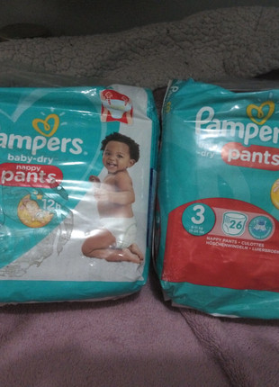 Paquet de couches Pampers baby dry taille 3 - Pampers