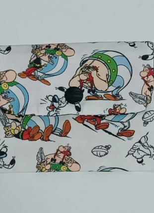Bolsinha Handmade em Tecido do Astérix & Obélix, marca: Handmade, estado: Muito bom, €3.00, €3.85 inclui Proteção do Comprador