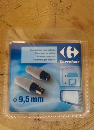 Connecteurs télé pour antenne, brand: Carrefour, condition: New without tags, €2.50, €3.33 includes Buyer Protection