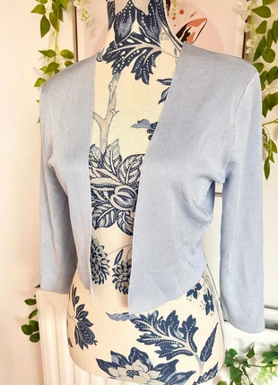Phase Eight Light Blue Cropped Bolero Cardigan Occassionwear Size 12, brand: Phase Eight, condition: New without tags, size: L / 12, £9.00, £10.15 includes Buyer Protection