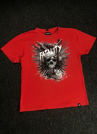 Pure Hate Fatality Grunge Skull T-Shirt, merk: Vintage, staat: Heel goed, maat: L, € 15,00, € 16,45 inclusief Kopersbescherming