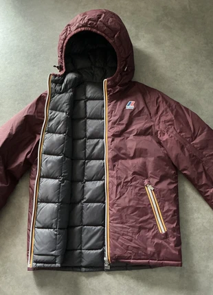 Veste k-way matelassé réversible bordeaux/gris - taille S -, marke: K-Way, zustand: Sehr gut, größe: S, 85,00 €, 89,95 € inklusive Vinted-Käuferschutz