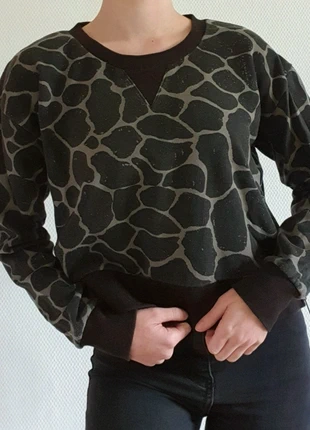 Sweat girafe kaki kookai xs, marque: KOOKAÏ, état: Très bon état, taille: XS / 34 / 6, 5,00 €, 5,95 € Protection acheteurs incluse