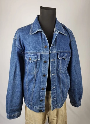 Veste en jean F&D XL oversize vintage casual bleu délavé classique, brand: Vintage Dressing, condition: Very good, size: XL, €28.00, €30.10 includes Buyer Protection Pro
