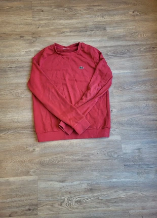Pull Lacoste rouge taille xs, marca: Lacoste, estado: Muy bueno, tamaño: XS, 10,00 €, 11,20 € Protección al comprador incluida
