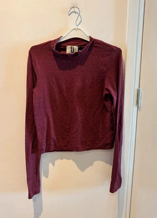 Topshop unique high neck crop shirt with embroidery size 36, merk: Topshop, staat: Nieuw zonder prijskaartje, maat: S / 36 / 8, € 4,00, € 4,90 inclusief Kopersbescherming
