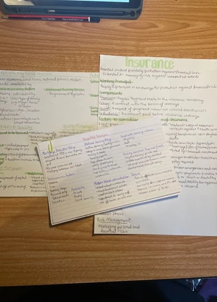 home ec household finances notes, condition: Very good, €1.00, €1.75 includes Buyer Protection