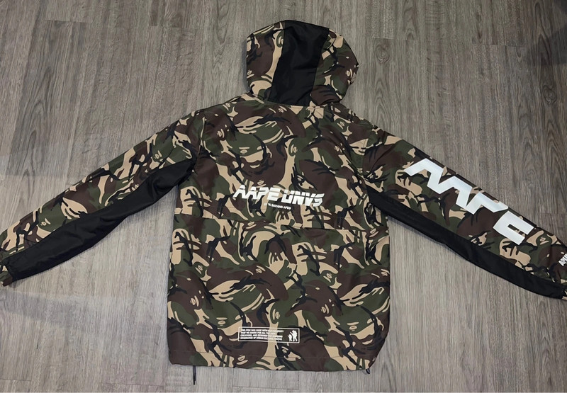 A bathing ape camo jacket hotsell