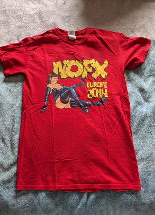 NOFX – Europe 2014 (rouge), marque: Gildan, état: Bon état, taille: S, 30,00 €, 32,20 € Protection acheteurs incluse