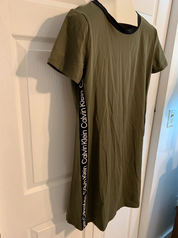 Calvin Klein T shirt dress Large 3