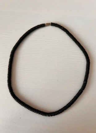 Zwarte ketting, merk: Handmade, staat: Heel goed, € 7,50, € 8,58 inclusief Kopersbescherming