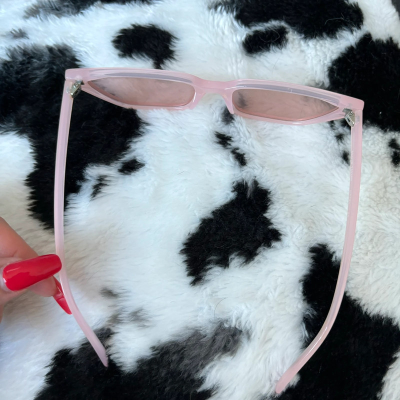 Pink Cat Eye Sunglasses 3