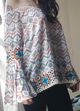 Blusa estampada hippie , brand: Hippie, condition: Very good, size: M / 38 / 10, €12.00, €13.30 includes Buyer Protection