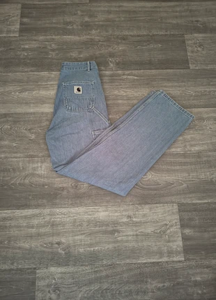 🔹 Jean Carhartt WIP Carpenter Pant bleu clair W pierce pant Taille S 🔹, marque: Carhartt WIP, état: Très bon état, taille: S, 34,00 €, 36,40 € Protection acheteurs incluse