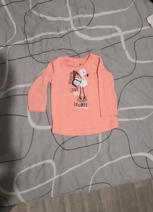 Manche longues fille rose 12M, brand: Grain de Blé, condition: Good, size: 9-12 months / 74 cm, €1.00, €1.75 includes Buyer Protection