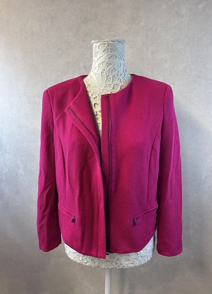 Veste fuchsia coton – Mango – Taille M – Lot MI34, brand: Mango, condition: Very good, size: M / 38 / 10, €14.00, €15.40 includes Buyer Protection Pro