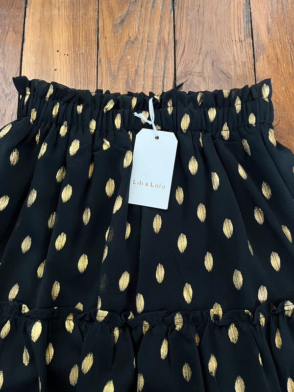 Jupe noire et doree taille S Lili et Lala Vinted