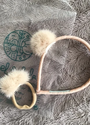 Diadema y coletero Beige de Abel & Lula, marque: Abel & Lula, état: Neuf avec étiquette, 7,00 €, 8,05 € Protection acheteurs incluse