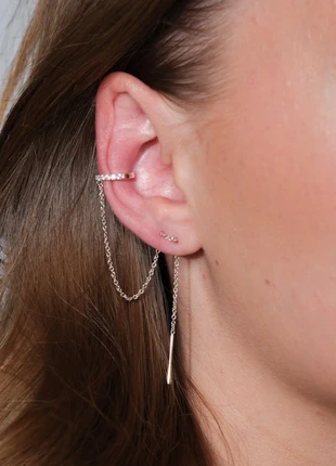 Ready to glow up : Bague d’oreille dorée, marke: house of gold, zustand: Neu, 17,00 €, 18,55 € beinhaltet Vinted-Käuferschutz Pro