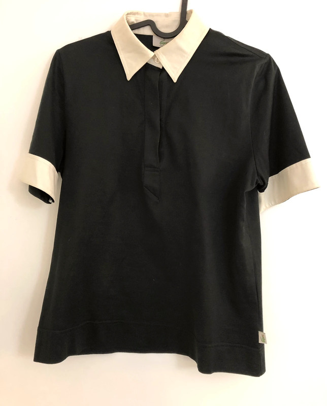 Polo lacoste noir femme 2025