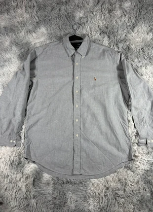 Chemise Polo Ralph Lauren homme XL oxford gris, marque: Ralph Lauren, état: Très bon état, taille: XL, 32,00 €, 34,30 € Protection acheteurs incluse