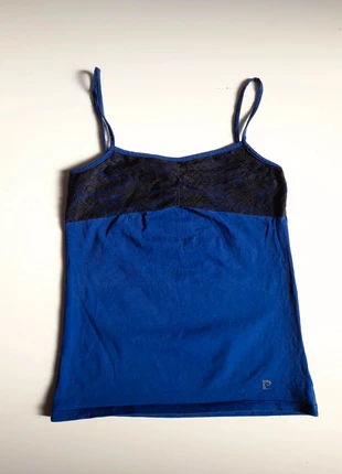 Canottiera con pizzo, marca: Pierre Cardin, estado: Muito bom, tamanho: M / 38 / 10, €5.90, €6.90 inclui Proteção do Comprador