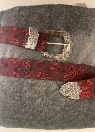 Red Belt, brand: unknown, condition: Very good, size: 36 inches, £5.00, £5.95 includes Buyer Protection