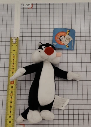 Peluche Gatto Silvestro / Sylvester the Cat / Sylvestre le Chat – fondo di magazzino, marca: Looney Tunes, estado: Nuevo con etiquetas, tamaño: 9-12 meses / 74 cm, 2,50 €, 3,33 € Protección al comprador incluida