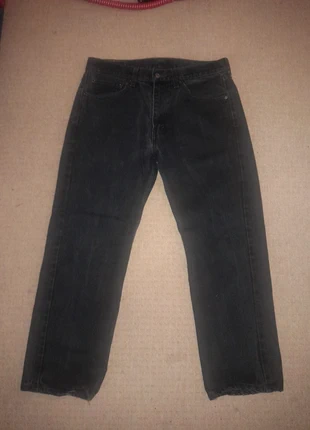Levis 505 Black Jeans Relaxed W33, brand: Levi's, condition: Very good, size: W33, £8.00, £9.10 includes Buyer Protection