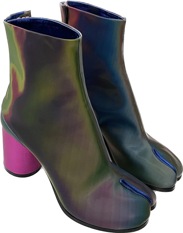 Maison margiela sales holographic boots