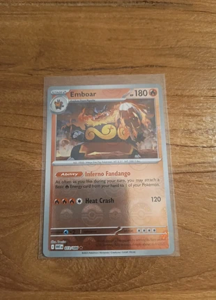 Emboar 013/086 Pokeball - WHT White Flare, marque: Pokémon, état: Neuf sans étiquette, 1,50 €, 2,28 € Protection acheteurs incluse