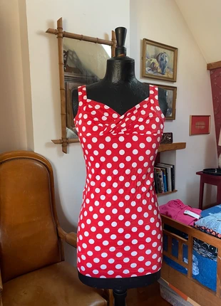 Robe moulante vintage pin up, brand: Saint Genies, condition: Very good, size: XS / 34 / 6, €3.00, €3.85 includes Buyer Protection