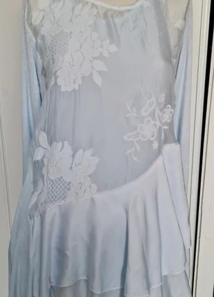 haut tunique bleu clair neuve taille unique dentelle transparente, marque: Made In Italy, état: Neuf avec étiquette, taille: Taille unique, 12,00 €, 13,30 € Protection acheteurs incluse