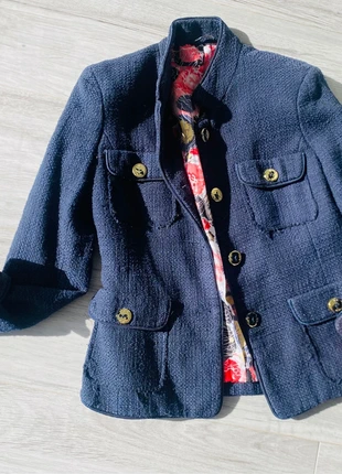 Americana / Chaqueta exterior azul marino Gisel 💙 Talla 38, marque: Gisel, état: Bon état, taille: M / 38 / 10, 7,50 €, 8,58 € Protection acheteurs incluse