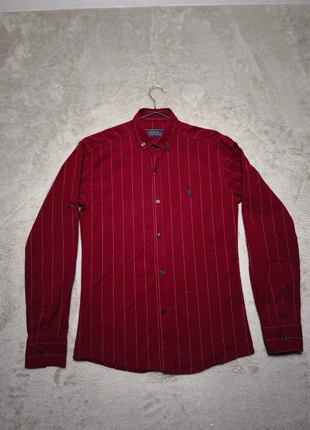 Chemise Ralph Lauren Homme Rouge à Rayures – Logo Bleu Marine Taille S, brand: Ralph Lauren, condition: New without tags, size: S, €31.00, €33.25 includes Buyer Protection