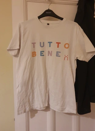 Tutto Bene Tshirt, brand: Tutto, condition: Good, size: S / 8, £2.00, £2.80 includes Buyer Protection