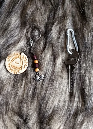 porte clef therian feuille chat, brand: Fait Main, condition: New without tags, €5.00, €5.95 includes Buyer Protection