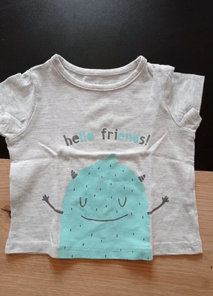 T-shirt, marca: Tex Baby, estado: Novo sem etiquetas, tamanho: 1-3 meses / 56 cm, €1.00, €1.75 inclui Proteção do Comprador